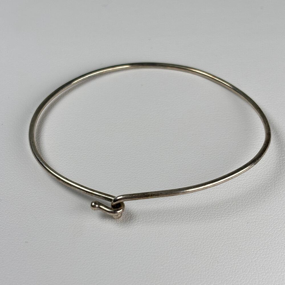 James Avery Hook On Sterling Silver Bangle Bracelet